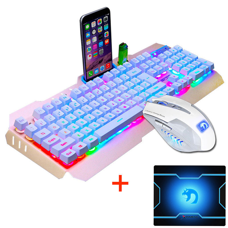 Computer Notebook Eat Chicken Keyboard And Mouse Headset