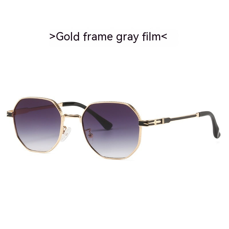 Women's Metal Frame Sun Glasses