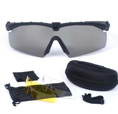 Outdoor Tactical Glasses Military Fan Protective Goggles