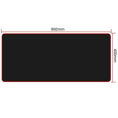 All Black Lengthened Extra-long Mouse Pad