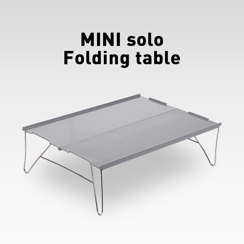 Outdoor Folding Simple Tactical Splicing Aluminum Plate Table