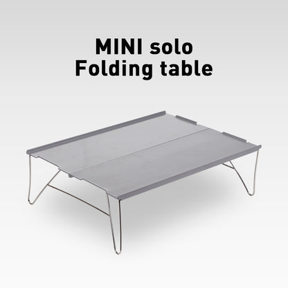 Outdoor Folding Simple Tactical Splicing Aluminum Plate Table