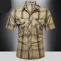 Short-sleeved Shirt Youth Casual Men's Shirt