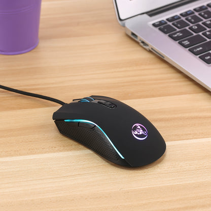 Colorful luminous gaming mouse