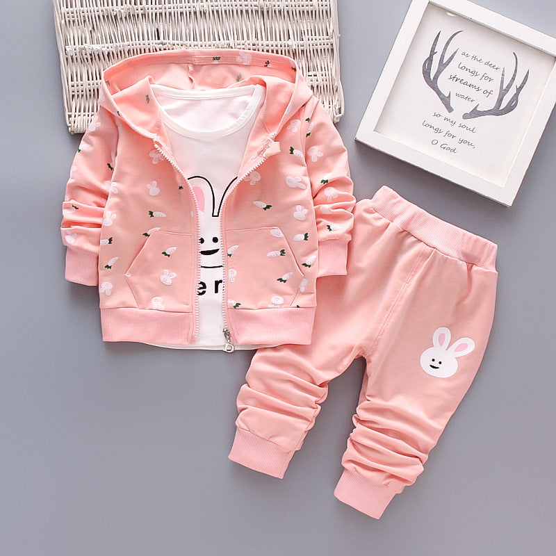 Children's Hoodie Casual Pants Suit