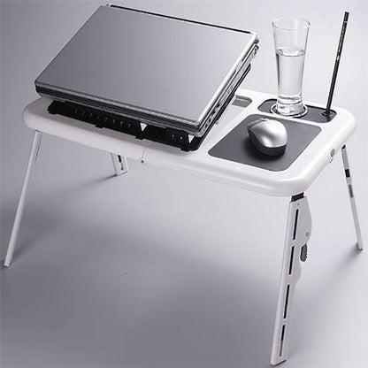 Multifunctional Folding Table With Fan Computer Desk