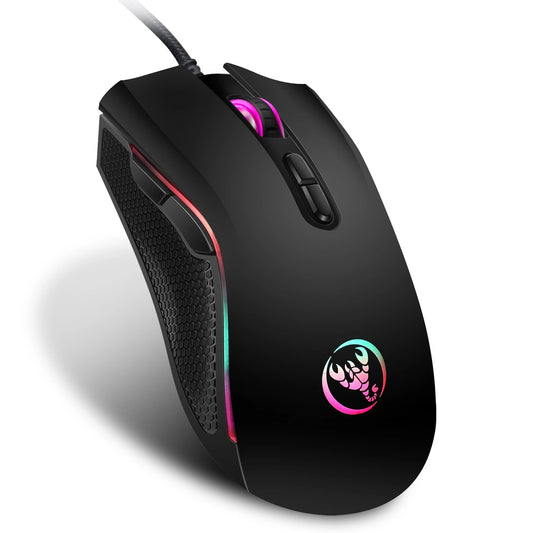 Colorful luminous gaming mouse