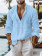 Men's Long-Sleeve Business-Casual Shirt
