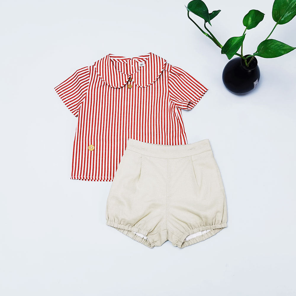 Summer New Children's Short-Sleeved Suit