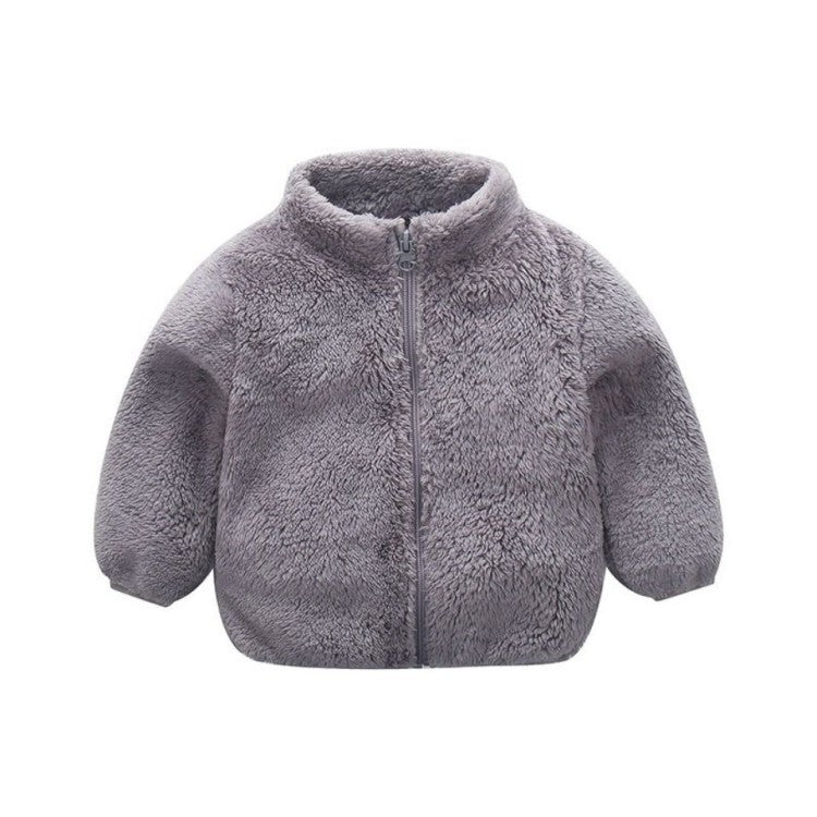 Girls' Jackets, Autumn And Winter New Children's Clothing, Children's Plush Outerwear