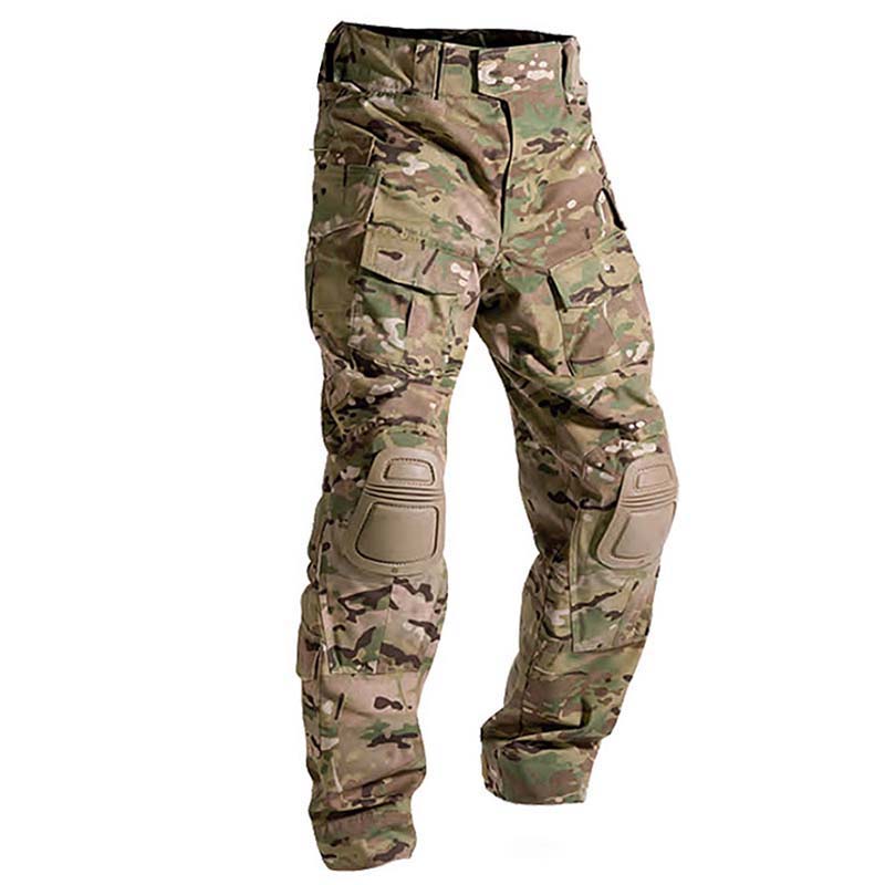 Pantalon tactique militaire quatre saisons CP Camouflage noir motif Python salopette pantalon grenouille