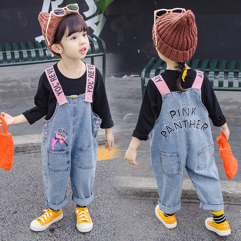 New Autumn Children's Little Girl Jeans Girls