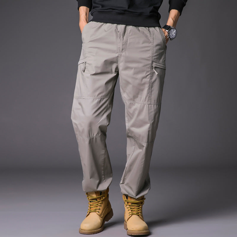 European And American Fashion Loose Men's Overalls Trousers