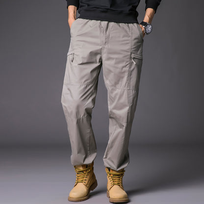 European And American Fashion Loose Men's Overalls Trousers