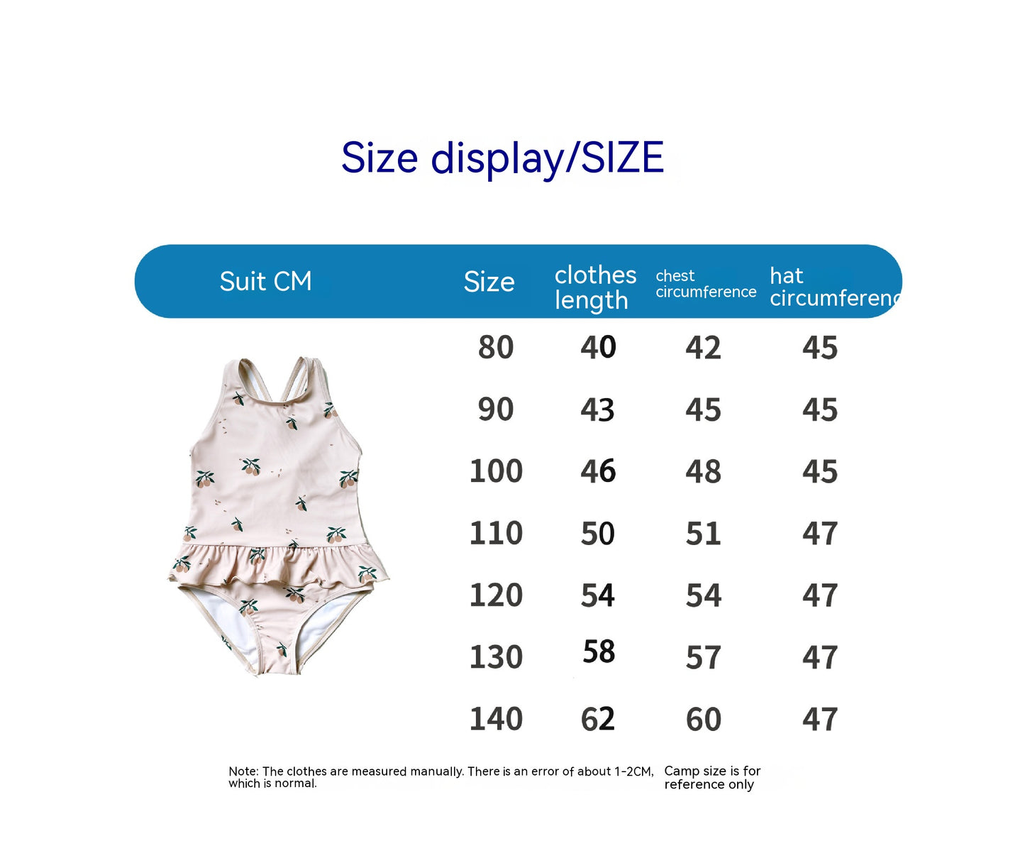 Girl's Polka Dot Cute Bikini Princess Swimsuit