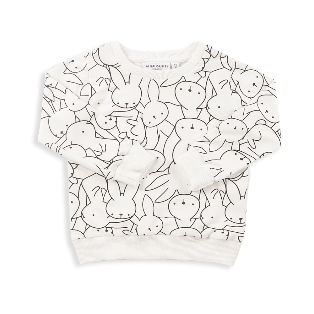 Impression lapin en coton pour enfants