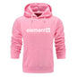 Printed Sports Hooded Pullover Casual Men's Sweater