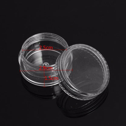 5g Transparent Cream Jar Mini Cosmetic Bottles