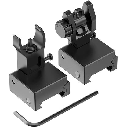 High Quality Front And Rear Tactical Folding Sights