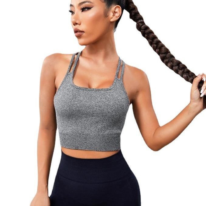 Push-up Beauty Back High Elastic Fitness Vest For Women