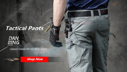 Spring And Autumn Waterproof Multi-pocket Sports Loose Tactical Casual Pants