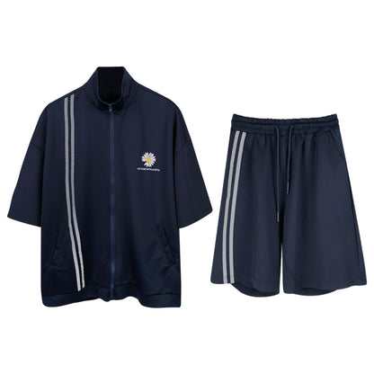 Korean Version Loose Fitting Student Sportswear Set