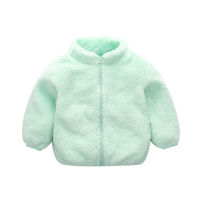 Vestes en peluche pour garçons et filles, enfants, bébés, nourrissons et tout-petits