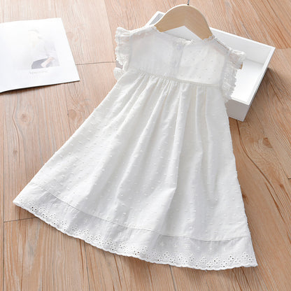 White children's dress