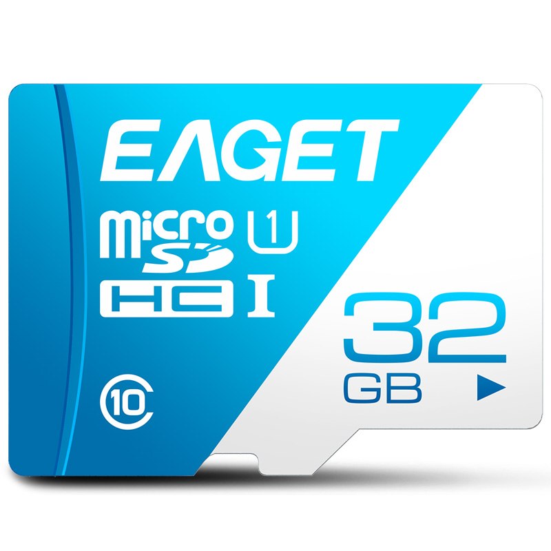 EAGET T1 Micro SD Card 64GB 32GB 16GB Memory Card 128GB TF Card Class10 UHS-I 80MB S Microsd Memory Card For Smartphone