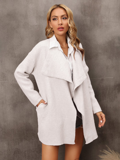 Plus Size Women's Long Fashion Coat