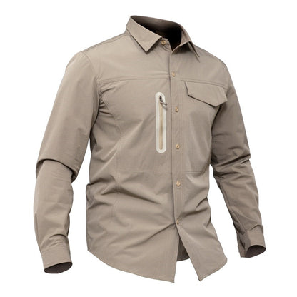 Tactical Shirt Outdoor Quick Dry Men Stretch