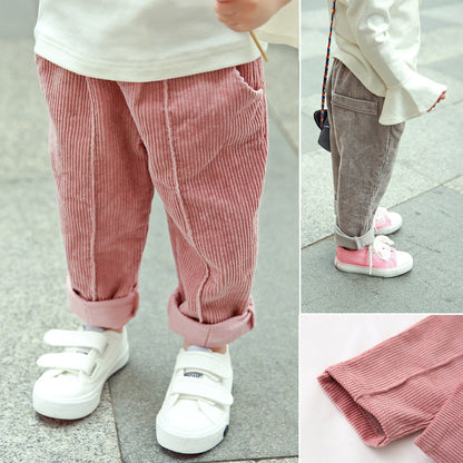 Children's corduroy trousers