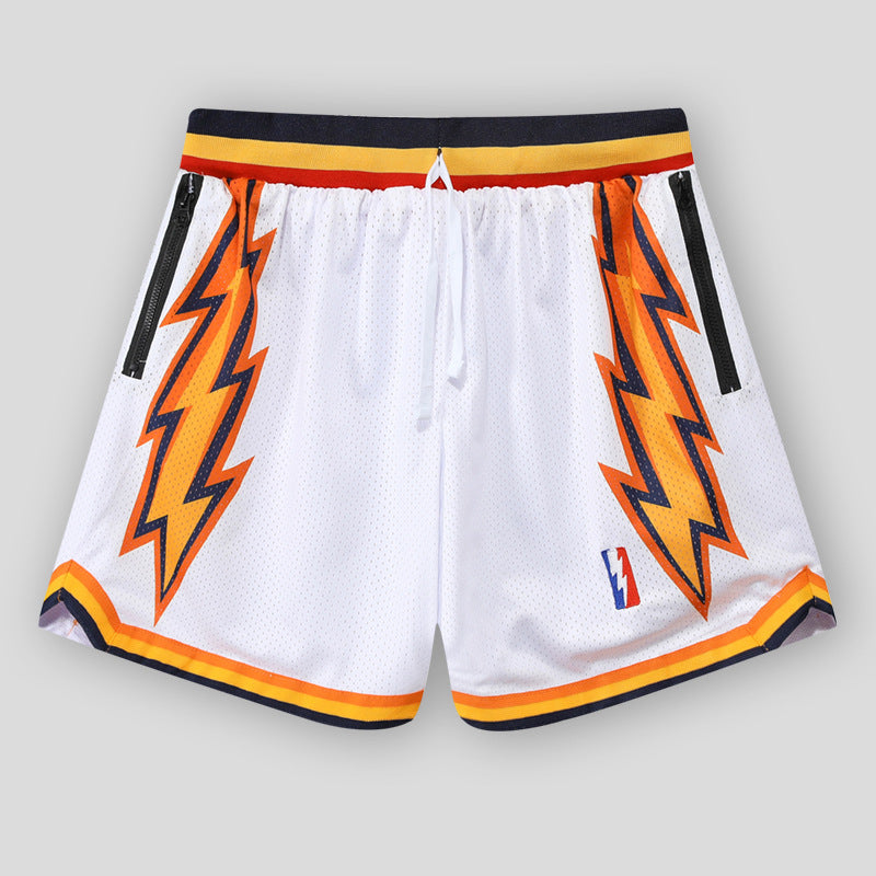 American Basketball Shorts Double Mesh