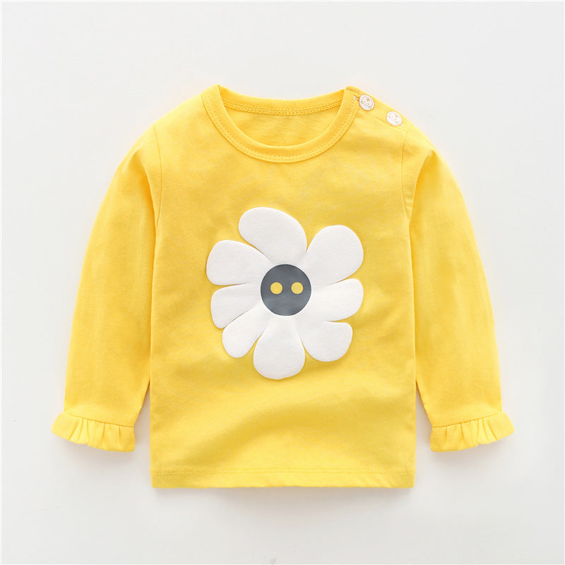 Baby Girl Children's Clothing Cotton Long Sleeves