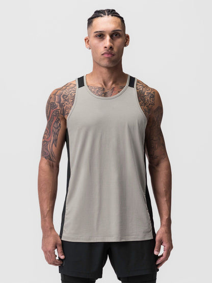 Net Hole Stitching Breathable Exercise Vest Men