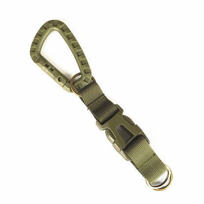 Tactical backpack belt hanging buckle keychain