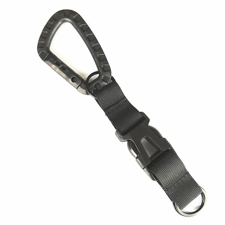 Tactical backpack belt hanging buckle keychain