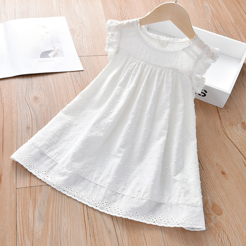 White children's dress