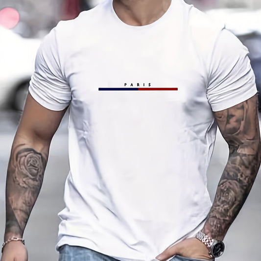 T-shirt en coton de personnalité de la mode pour hommes