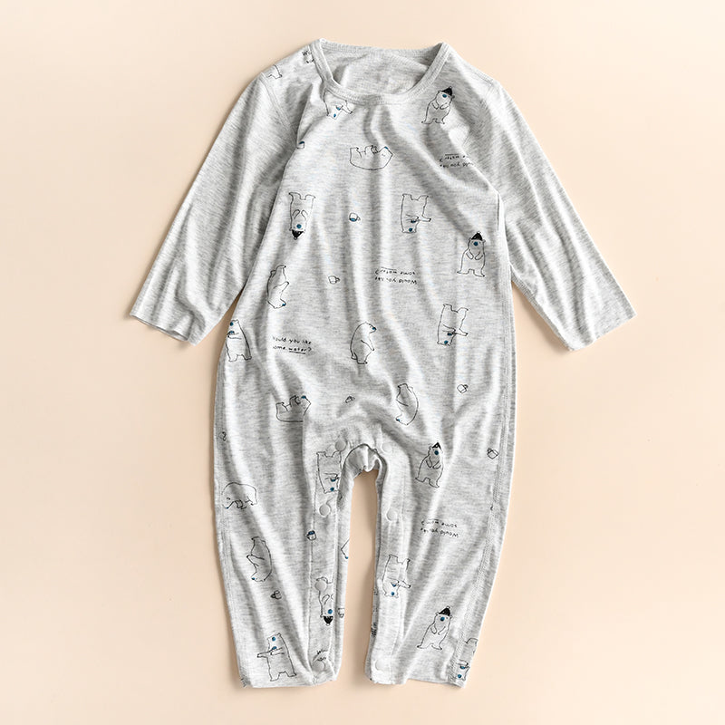 Long Sleeved Romper For Infants And Toddlers