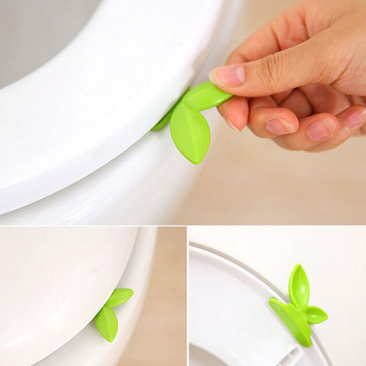 Leaf toilet lid lifter