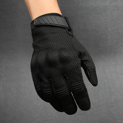 All-finger Tactical Gloves Men's Autumn Touch Screen Non-slip