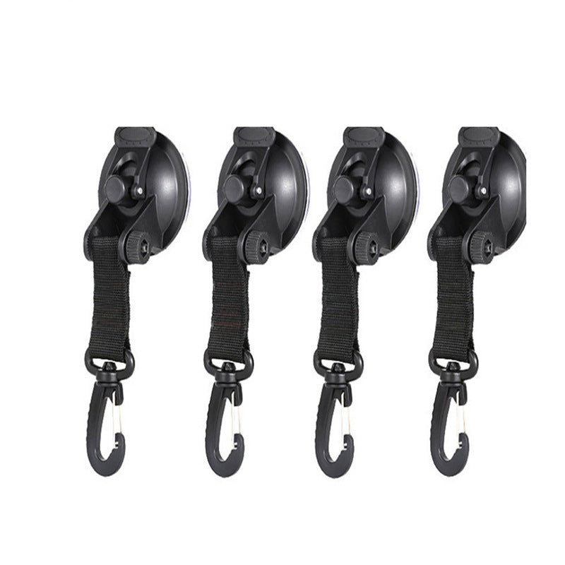 Suction Cup Anchor Securing Hook Tie Down,Camping Tarp As Car Side Awning, Pool Tarps Tents Securing Hook Accessories