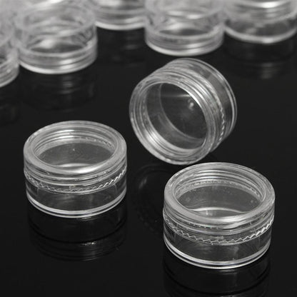 5g Transparent Cream Jar Mini Cosmetic Bottles