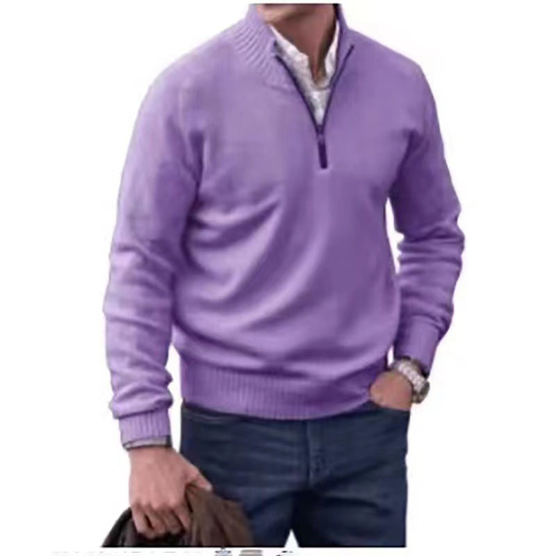 European And American Men's Wool Warm Sweater