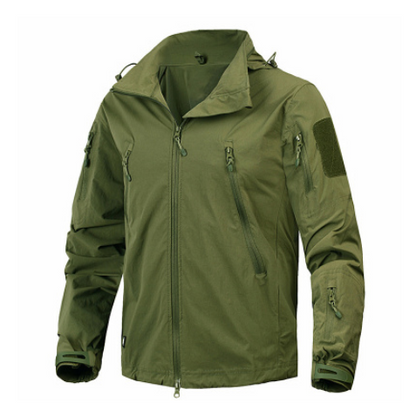 Autumn Men's Jacket Coat Military Clothing Tactical Outwear US Army Breathable Nylon Light Windbreaker