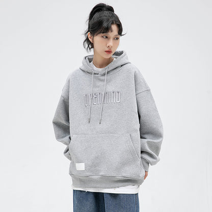 Hooded Sweater Men's Fashion Brand Letter Embroidery