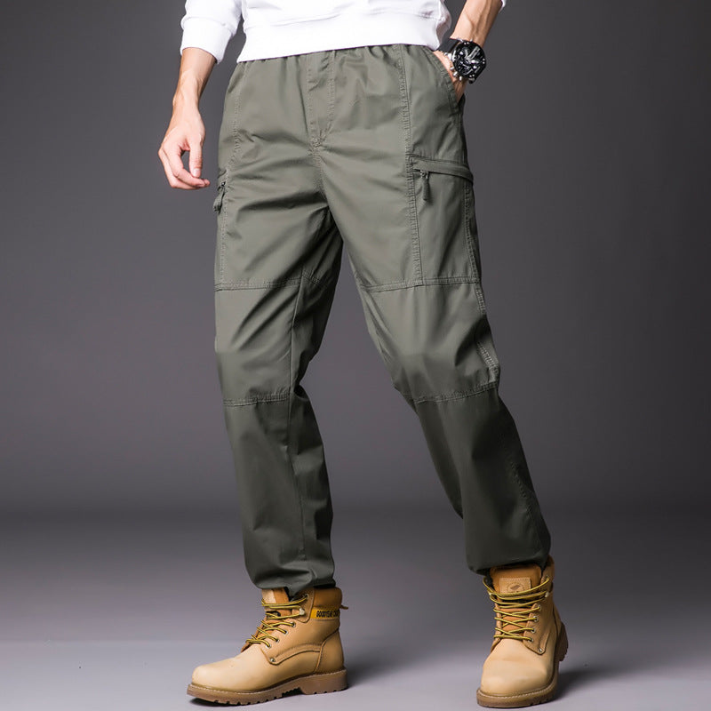 European And American Fashion Loose Men's Overalls Trousers
