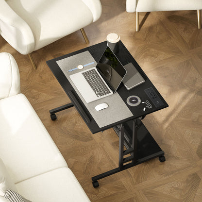 Adjustable Standing Desk with Power Outlets