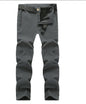 Outdoor Soft Shell Tactical Pants Men's Loose Plus Size Fleece-lined Climbing Pants